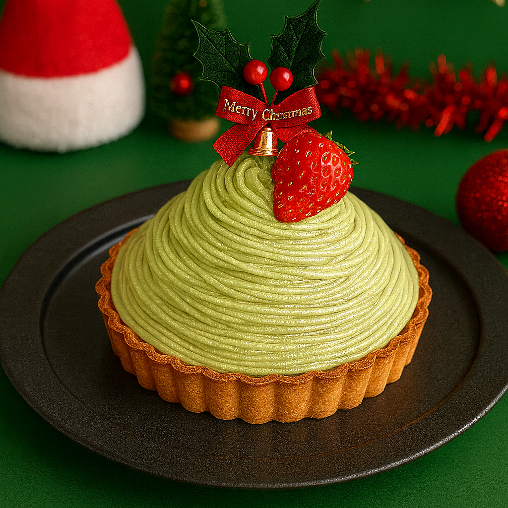 Matcha Mont Blanc Tart (18cm)