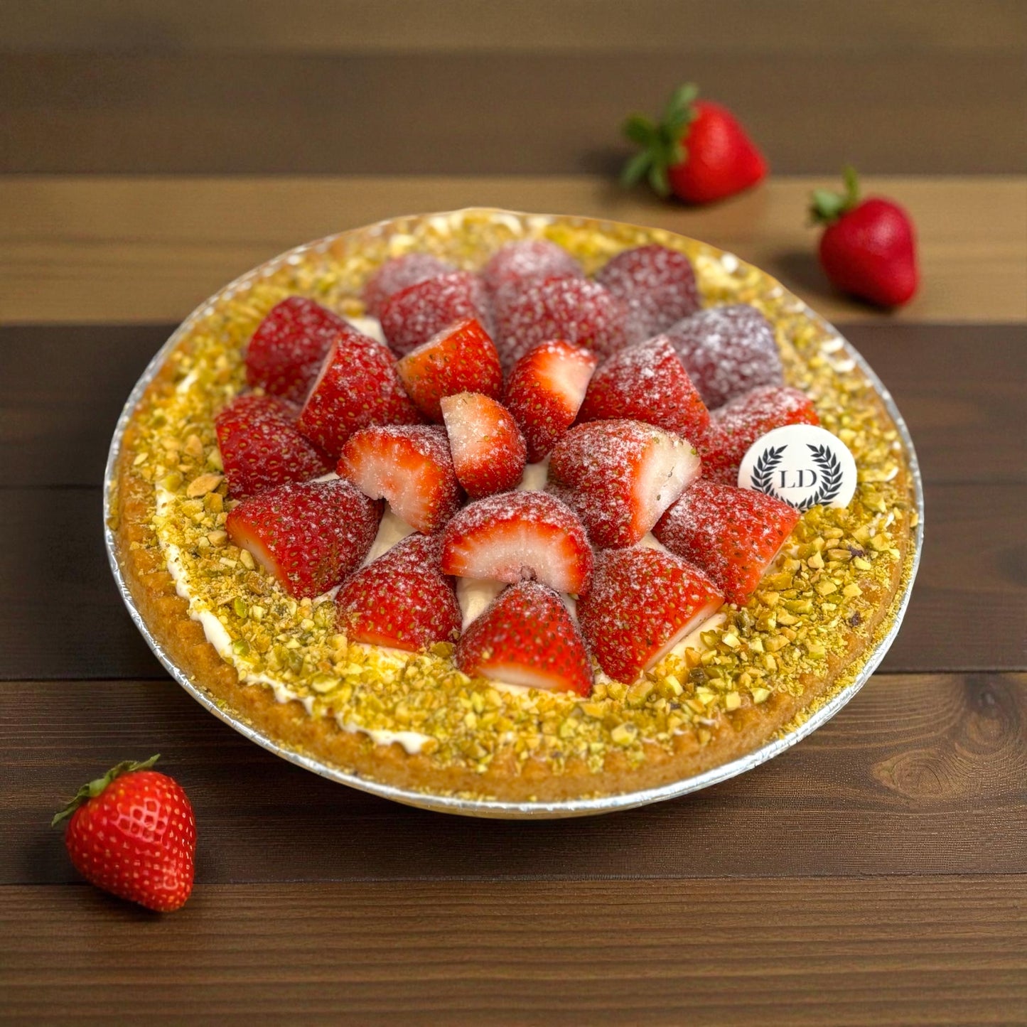 Strawberry Pistachio Tart 18cm